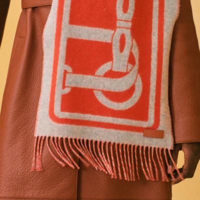 Petite Casaque Coaching scarf, View: video, view 2 of 4